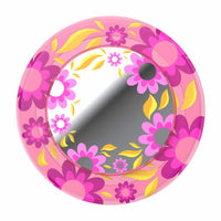 PopSockets - PopGrip pour MagSafe rond avec anneau adaptateur Pink Relief-Une poignée universelle pour tous : Améliorez votre Android, Samsung, Google Pixel, Kindle ou ancien iPhone grâce à l'anneau adaptateur magnétique inclus.