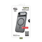 TUFF8 - Étui GlideGuard Mag Noir Fumé iPhone 17 Air-Bords surélevés : offrent une protection supplémentaire à la fois pour l'écran et l'appareil photo, protégeant les zones clés des impacts