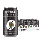 Norse Nitro - Café infusé à froid, cacao ghanéen café - 355 mL - paquet de 12-Le cacao dérivés de fèves de cacao ghanéennes de première qualité provenant de la région de Harar en Éthiopie