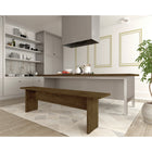 Manhattan Comfort - Banc de salle à manger moderne Nomad 172,5 cm - Nature-Capacité d’accueil pour 2 personnes