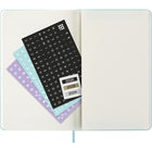 Moleskine - 2026 Agenda semainier Classic 12-mois à couverture rigide - 5 po x 8.25 po - Aquamarine-Autocollants pour personnaliser votre emploi du temps et autocollants « année » pour le dos du carnet 