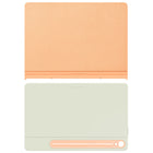 Samsung - Étui Smart Book pour Galaxy Tab S10/S9 - Orange-Une protection fiable et un design élégant s'adaptent sans effort à vos besoins