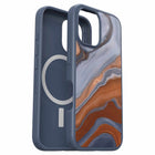 OtterBox - Coque Symmetry avec motifs graphiques et MagSafe pour iPhone 16 - Marbre du désert élevé-Boutons tactiles offrant une sensation identique à ceux de votre téléphone