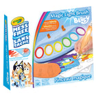 Crayola - Pinceau magique CW, Bluey-Amusez-vous avec ces 6 tampons de peinture Colour Wonder aux couleurs classiques, qui ne tachent pas et ne se dessèchent pas