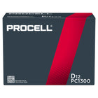 Duracell - Piles alcalines D Procell - paquet de 12-Les piles AA, AAA, C et D sont garanties fabricant pour une durée de stockage de 7 ans