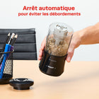 Staples - Taille-crayon électrique pour usage modéré et plus à alimentation automatique – Noir-Arrêt automatique pour la pointe de crayon parfaite