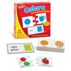 TREND Colors Puzzles amusants à connaître -Seules les pièces identiques s'emboîtent. Des mots et des couleurs au dos des pièces de puzzle sont une autre façon de faire correspondre les pièces.