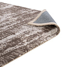 Modway - Darja Moderne rustique vieilli Tapis de 5 pi l x 8 pi L - Beige clair et foncé-Résistant aux taches / Facile à nettoyer