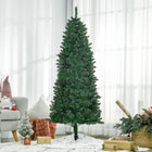 HOMCOM - Arbre de Noël artificiel 6pi - arbre de Noël avec 583 branches - vert-Cet arbre artificiel est presque impossible à distinguer d'un véritable épicéa 