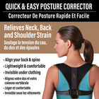 Posture Doctor - Soulage les tensions au cou et aux épaules-Invisible sous les vêtements
