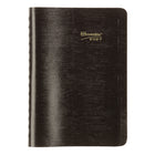 Brownline - 2027 agenda quotidien PlannerPlus avec reliure à double spirale – 8 po x 5 po – noir-Horaire de rendez-vous de 7 h a.m. à 7 h 30 p.m., à intervalles de 30 minutes pour la semaine complète