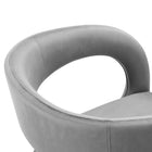 Modway - Pinnacle Performance Velvet Chaise à manger Ensemble de 2 - Gris-10