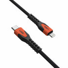 UAG - Câble Charge/Sync Robuste Kevlar USB-C Lightning 5p, Orange-5 pieds. (1,5 m) Longueur