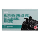 Perk - Sacs à ordures robustes - 26 x 32 1/2 po - noir - Paquet de 150-Le paquet de 150 sacs à ordures robustes vous permet de disposer d'un grand nombre de sacs pour faire face à tous les désordres.