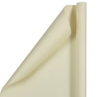 JAM PAPER - Papier cadeau mat - 76 cm x 7,6 m - Ivoire mat - Paquet de 2- Couleur : Ivoire mat