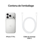 Apple - iPhone 17 Pro - 1 To - Argent - Débloqué-CONÇU POUR APPLE INTELLIGENCE - Personnel, privé, puissant. Écrivez, exprimez-vous et faites-en plus sans effort