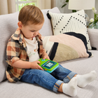 LeapFrog - V-Pocket, ma console éducative -Français-Créez des bulles pour découvrir le son des lettres ou collectez des pièces de monnaie et comptez les cœurs pour explorer les chiffres