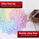 Sharpie - Marqueur permanent - Pointe ultra fine - Noir - paquet de 2-Plus de contenu sera ajouté sous peu