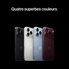 Apple - iPhone 18 Pro - 256 Go - Noir - Débloqué-Un gain d’autonomie phénoménal - Jusqu’à 3 heures de lecture vidéo de plus que sur iPhone 17 Pro. Jusqu’à 24 heures d’utilisation par charge. Recharge filaire accélérée, jusqu’à 50 % en 15 minutes environ avec un adaptateur compatible