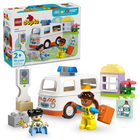 LEGO - DUPLO Town Ambulance et chauffeur-Les jouets imaginatifs LEGO DUPLO aident les tout-petits à comprendre le monde qui les entoure