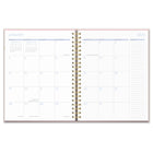 Orange Circle - Studio 2025 Agenda grand format à spirales Chats dans des jardins - 11 po x 8,50 po - Couleur assortie-6