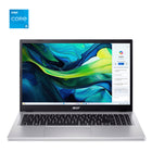 Acer - Ordinateur portable Acer 15,6 po - Intel Core i5-13420H - SSD 1 To - RAM 16 Go - Windows 11 - Argent-Écran LCD TFT rétroéclairé par LED Acer ComfyView Full HD 1920 x 1080 de 15,6 pouces, haute luminosité, design ultra-mince, sans mercure, respectueux de l'environnement