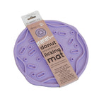 Dexypaws - Tapis à lécher enrichissant Donut Delight-100 % silicone de qualité alimentaire
