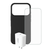 AXS - Ensemble Essentiel Pulse MagSafe pour Apple iPhone 17 Pro-Pulse - Revêtement antidérapant au toucher doux 