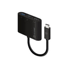 ALOGIC - Adaptateur multiport USB-C 4K HDMI avec alimentation 60 W-Compatible avec les ports USB-C sur tous les ordinateurs (Windows/Mac/Chromebooks) avec passage DisplayPort.