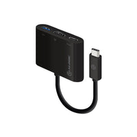 ALOGIC - Adaptateur multiport USB-C 4K HDMI avec alimentation 60 W-Compatible avec les ports USB-C sur tous les ordinateurs (Windows/Mac/Chromebooks) avec passage DisplayPort.