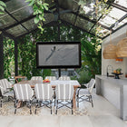 Storm Shell - Housse de protection rigide pour téléviseur d'extérieur avec support mural - 66" H x 75" L-7