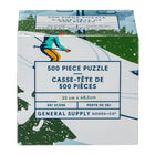 General Supply Goods + Co - Casse-tête 500 morceaux, paysage de montagne-Taille du casse-tête terminé : 33 x 48,3 cm