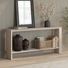 Hudson&Canal - Console Osman 64" L - Blanc aulne-Nettoyer avec un chiffon doux et sec, sans produits chimiques agressifs ni produits de nettoyage abrasifs