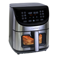 Kenmore - Friteuse à air 8 qt - Acier inoxydable-Le grand panier d’une capacité de 7,8 L est parfait pour les repas en famille