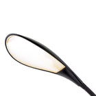 Sully - Lampe à col de cygne à DEL - Noir mat - 25 po-Dimensions: 14,75 H x 6,75 W x 6,75 D po