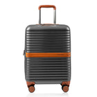 Champs - Vintage II 20 po Valise Cabine - Gris Foncé-Système d'expansion sur toutes les mallettes