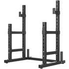 Soozier - Rack À Squats Réglable - Rack À Haltères Multifonction 660 Lb - Noir-Les supports doubles pour haltères permettent de passer facilement d’un exercice à l’autre pour des séances efficaces  