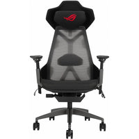 ASUS - Fauteuil de gaming ASUS ROG Destrier Ergo - Noir-Design inspiré des cyborgs : Le design exosquelettique ajoute un style futuriste à toute configuration de jeu