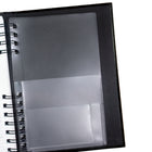Blueline - 2026 Agenda quotidien CoilPro Couverture rigide avec Reliure spirale double - 8 po x 5 po - Noir - Bilingue-Section pour numéros de téléphone et adresses
