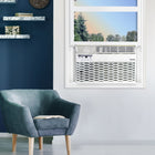 Danby - Climatiseur de fenêtre de 10 000 BTU, blanc-Minuterie programmable pratique de 24 heures