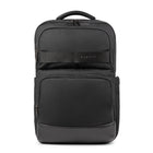 Bugatti - Sac à dos d’affaires de la Collection Blake pour portable 15,6po - Noir-Fait de polyester résistant avec finitions en cuir synthétique