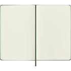 Moleskine - Carnet classique, grand format, uni, vert myrte, couverture rigide (5 x 8,25)-Ruban marque-page assorti 