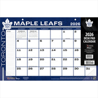 Turner Sports - 2026 Maple Leafs De Toronto Calendrier de Bureau Bloc-Notes Mensuel - 11 po H x 17 po l - Anglais-Format 12 mois (Janvier - Décembre 2026)
