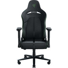 Razer - Chaise de jeu Enki X - Vert-Conçu pour jouer toute la journée : les arches d'épaule à 110 degrés et la large base du siège de 54 cm garantissent une répartition optimale du poids pour un confort durable pendant les marathons de jeu