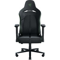 Razer - Chaise de jeu Enki X - Vert-Conçu pour jouer toute la journée : les arches d'épaule à 110 degrés et la large base du siège de 54 cm garantissent une répartition optimale du poids pour un confort durable pendant les marathons de jeu
