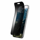 UAG - Protecteur d'écran amovible avec confidentialité et éco pour iPhone 16 Pro Max-Utilisez-le quand vous en avez besoin, facile à ranger quand il ne sert pas
