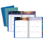 Mead - Agenda hebdomadaire/mensuel escapade tropicale 2026 - 8 1/2 po H x 5 1/2 po l - couleurs assorties - bilingue-12 mois avec onglet : janvier 2026 à décembre 2026