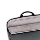 Bugatti - Commuter Series étui pour ordinateur portable - 16 po – Gris-Compartiment principal rembourré pour ordinnateur portable allant jusqu'à 16po