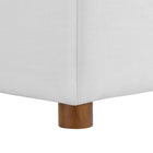 Modway - Commix Duvet Rempli Trop Rempli Ottoman - Blanc pur-8