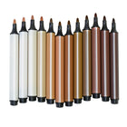 The Pencil Grip - Marqueurs triangulaires Magic Stix Global Skin Tone - Paquet de 12 - Paquet de 6-7
